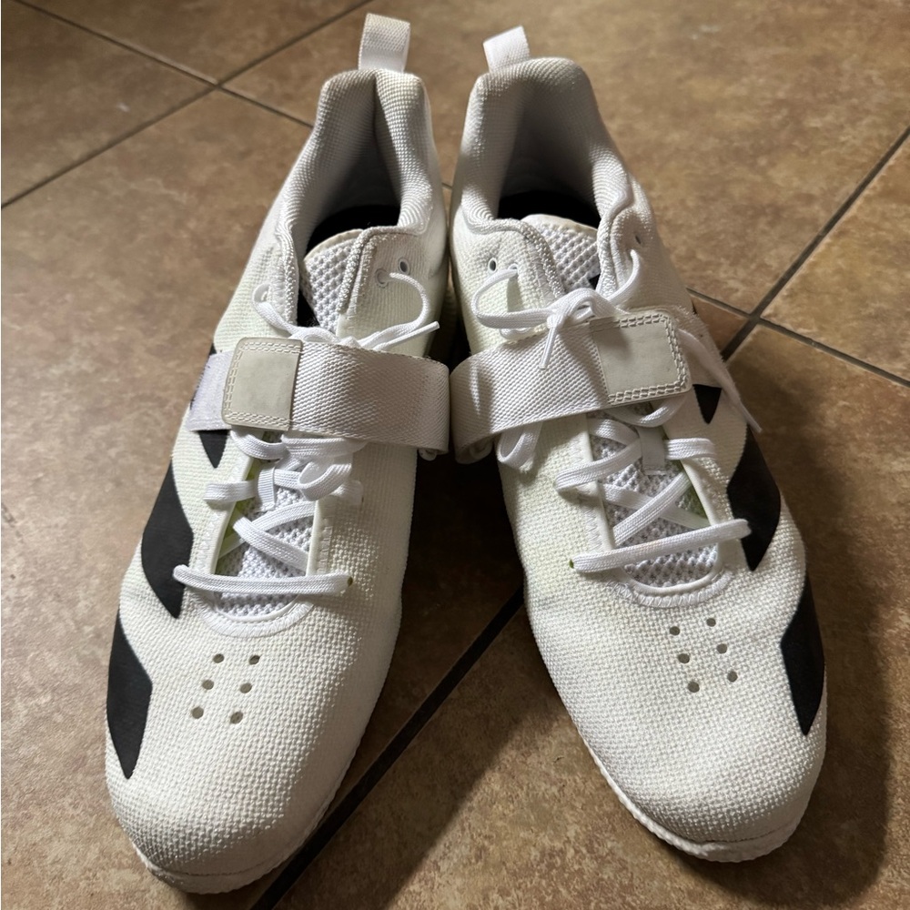 White and Black Men's Athletic Shoes